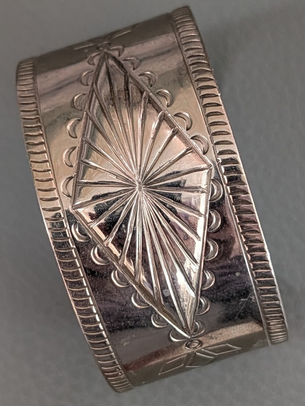 Harvey Era Bell Trading Brass Cuff Bracelet